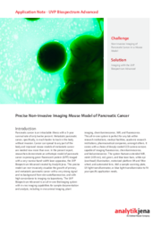 Appnote - UVP Biospectrum Advanced-Precise Non-invasive Imaging Mouse Model of Pancreatic Cancer