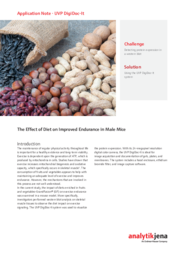 AppNote: UVP DigiDoc-It - The Effect of Diet on Improved Endurance in Male Mice